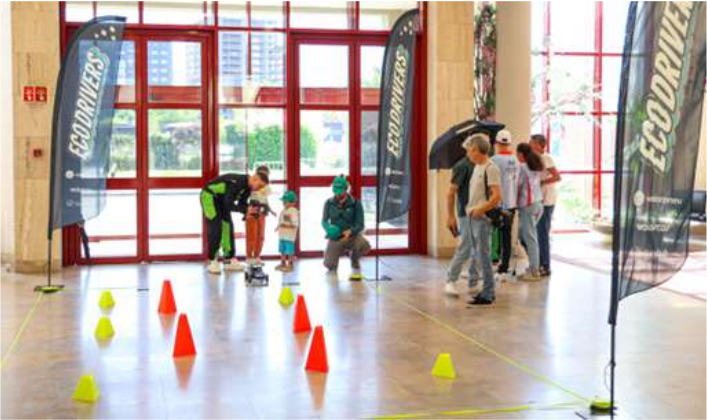EcoDrivers - Parque de Assistência na Exponor